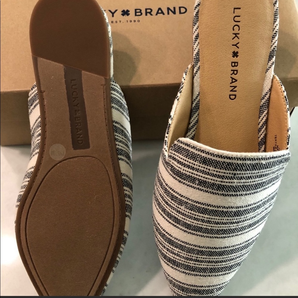 New in box Lucky Brand BRYNNUH MULE 8.5 - Picture 4 of 5